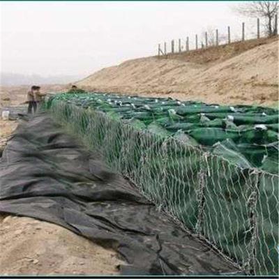 邊坡固化防護(hù)石籠袋_CO土木在線